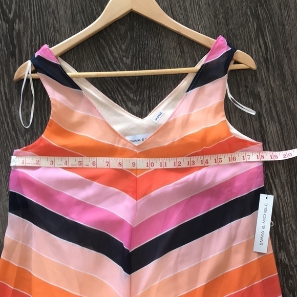 Nwt Emma & Michele striped flowy maxi dress S - Picture 8 of 10